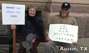 Money has stolen our vote